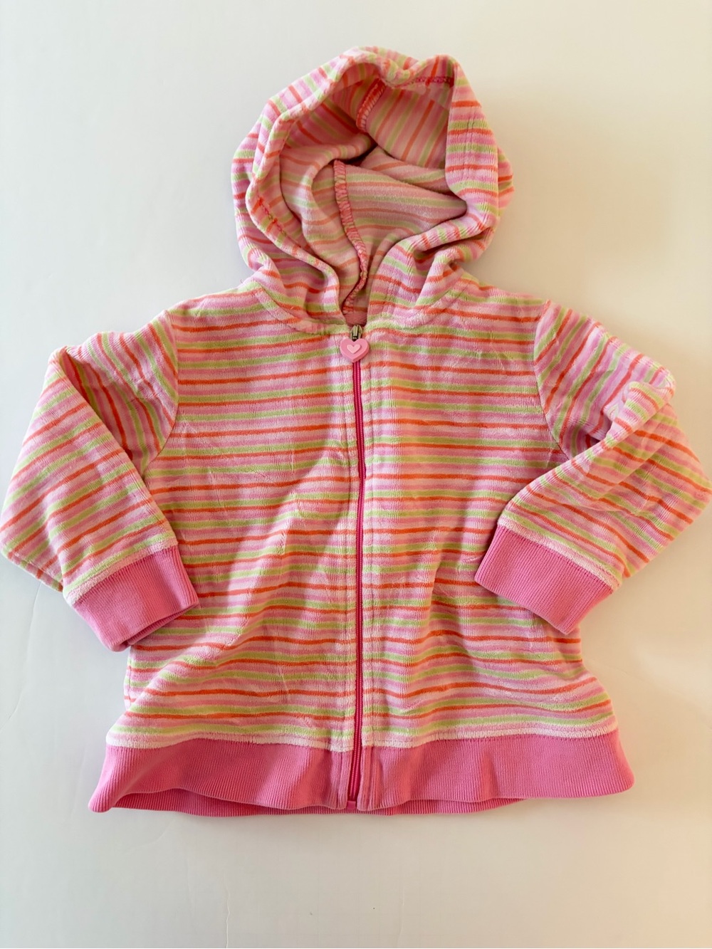 All Mine Baby Girl Zip Up Hoodie 24 Months